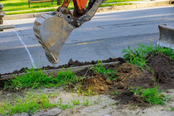 Cost of Sewer Line Trenching in Spring Hill