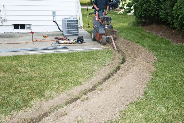 Cost of Electrical Trenching Service in Spring Hill